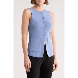 Blu Pepper Sweater Vest in Blue at Nordstrom Rack, Size Medium