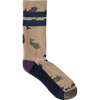 Kavu Moonwalk Sock in Narwhal Seas at Nordstrom