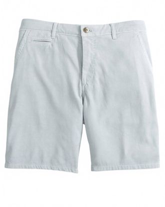 Johnnie-O Mens Nassau Cotton Blend Shorts In Chrome