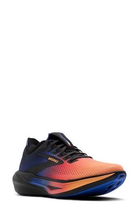 Brooks Hyperion 3 Running Shoe in Blue/Coral/Papaya at Nordstrom, Size 11.5