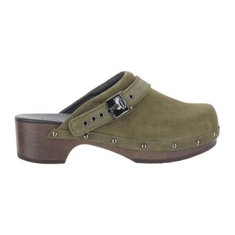 Scholl Schoenen, Dames, Groen, 37 EU, Clogs