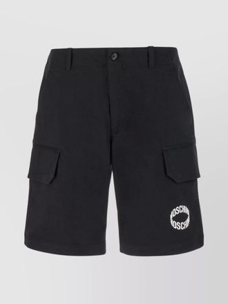 Moschino stretch denim bermuda vintage touch