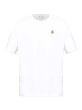Tシャツ・カットソー BALLY Embroidered stretch wool blend shirt Bally Embroidered Stretch Wool Blend Shirt Bally