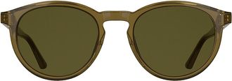 Calvin Klein Mens Round Sunglasses - Green