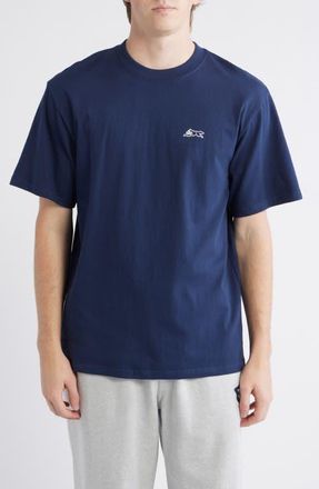 Icecream Outline Graphic Oversize T-Shirt in Black Iris at Nordstrom, Size Xx-Large