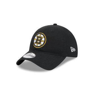 New Era Boston Bruins NHL Injection Black 9Twenty Adjustable Cap