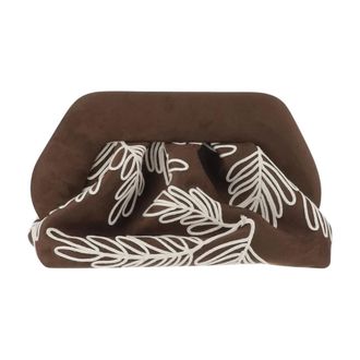 Themoir&egrave; Pochette Ruched - - Bags - Donna - Marrone - ONE SIZE
