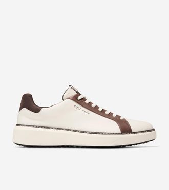 Cole Haan Mens GrandPr&oslash; Topspin Golf Shoes - White Size 10.5