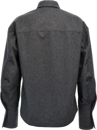 The Attico Eliza Shirt - Charcoal