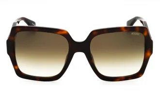 Moschino MOS127SUS Oversized Tortoiseshell Sunglasses - Brown