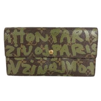 Louis Vuitton Pre-owned Monogram Graffiti Wallet - unisex - Louis Vuitton Vintage - Vintage Wallets - Brown - ONE SIZE - Pre-owned