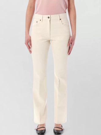 Valentino Garavani flare denim trousers belt loops pockets
