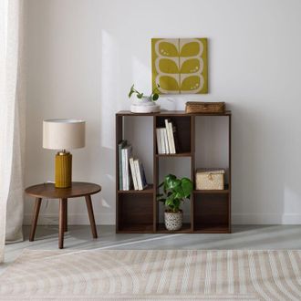 Sweeek Sweeek - Libreria a 3 ripiani con 6 vani