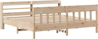 vidaXL Bed Frame without Mattress 180x200 cm Super King Solid Wood Pine Vidaxl