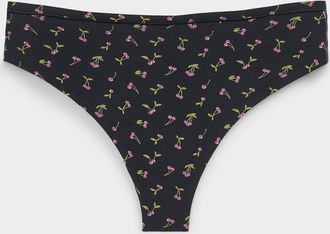 Miiyu Womens Ultra-comfortable thong Organic cotton and TENCEL TM modal