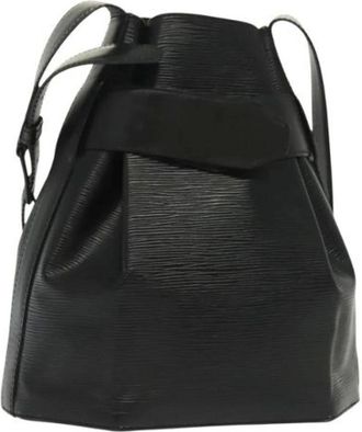 Louis Vuitton Pre-owned Bucket Bags, female, Black, Size: ONE SIZE Pre-owned Bucket Bag