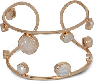 Atelier Mon Bracciale Druzy con zircone - Oro
