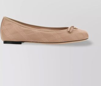 Valentino Garavani leather ballerina shoes