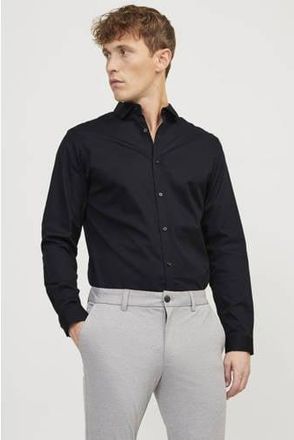 Jack & Jones PREMIUM slim fit overhemd JPRBLACARDIFF black