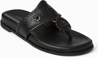 Jack Rogers Womens Jacks Sport Nappa Sandal In Black