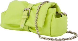 Vivienne Westwood Womens Hazel Treasure Clutch Green Calfskin