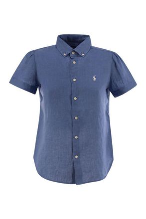 Polo Ralph Lauren Linen Short-Sleeved Shirt