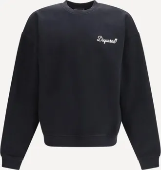 Dsquared2 Logo cotton Sweatshirt Male XXL