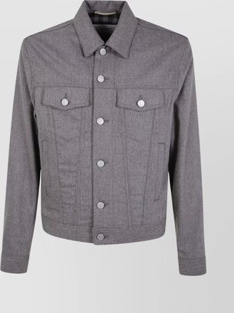 Jacob Cohen long sleeve trucker jacket with adjustable waist