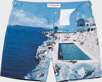 Orlebar Brown Men & apos;s Bulldog Hulton Getty Swim Shorts