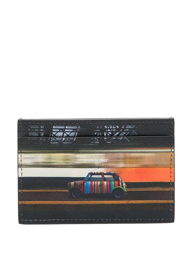 Paul Smith Printed Leather Card Case van € 185,95 - op Stylight