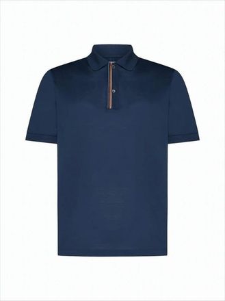Paul Smith Deep Blue Classic Polo Shirt