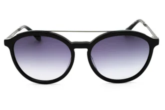 Draper James DJ7016 Gradient Lens Round Sunglasses - Brown