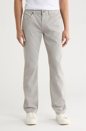 7 For All Mankind Comfort Sateen The Straight Leg Jeans in Iron at Nordstrom, Size 29