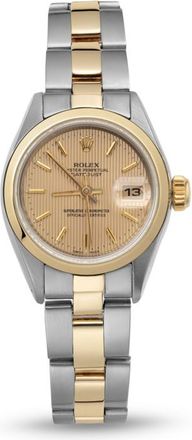 Rolex Pre-owned Rolex Datejust Automatic Chronometer Champagne Dial Ladies Watch 79163 CSO