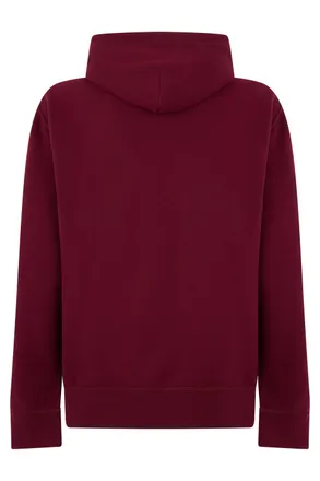 Polo Ralph Lauren Mens Hooded Sweatshirt Classic Wine Cotton Jumpers Sweater