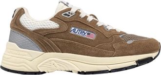 Autry Hyperway Sneakers - Heren - Sneakers - Bruin - 45 EU - Katoen - Schoenen