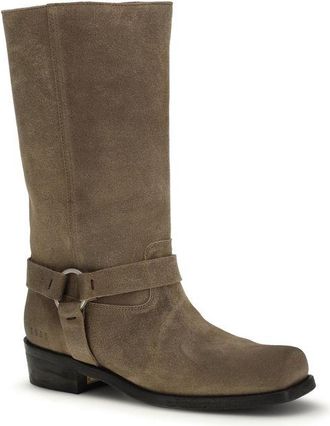 Golden Goose Womens Beige Calf Leather Bos Taurus Lace-Up Boots