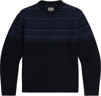 Royal Robbins Arch Rock Crew L/S Merinopullover für Herren | schwarz
