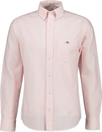 GANT Heren, Overhemden, Roze, Maat: L