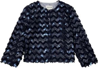 Munthe Donkerblauwe Moolinu Vest - Dames - Vesten - Blauw - M - Truien & Vesten