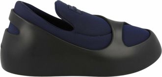 Ferragamo Lunar Paneled Slip-On Sneakers