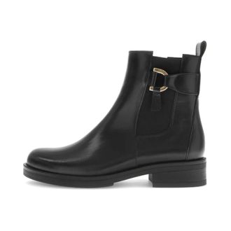 Gabor Elegante Stiefelette - Dames - Schoenen - Zwart - Maat: 39 EU Leer