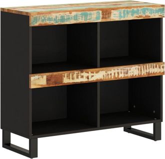 vidaXL Armario Auxiliar Madera Maciza Reciclada 85x33x75 Cm Vidaxl