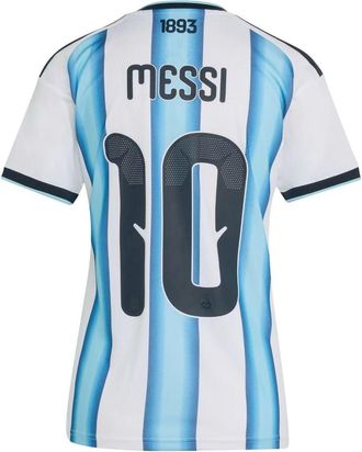adidas (WMNS) adidas Lionel Messi Argentina 2026 Home Jersey Asia Sizing White Icey Blue Light Blue KH3943