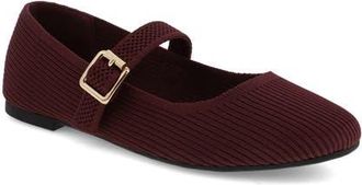Mia Brita Mary Jane Flat in Burgundy at Nordstrom, Size 7.5