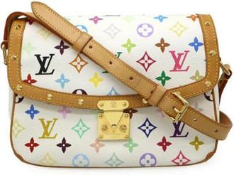 Louis Vuitton Tweedehands Canvas Louis Vuitton tassen - Dames - Vintage Schoudertas - Veelkleurig - ONE Size - Vintage