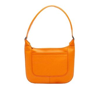 Louis Vuitton Tweedehands leren Louis Vuitton tassen - Dames - Pre-owned - Oranje - Maat: ONE Size Leer