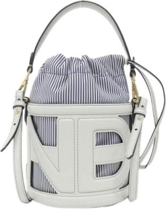 Fendi Pre-owned Bucket Bags, female, Blue, Size: ONE SIZE Pre-owned Apex Bucket Bag