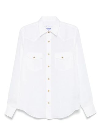 Jacob Cohen linen shirt - White