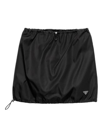 Prada Re-Nylon mini skirt - Nero